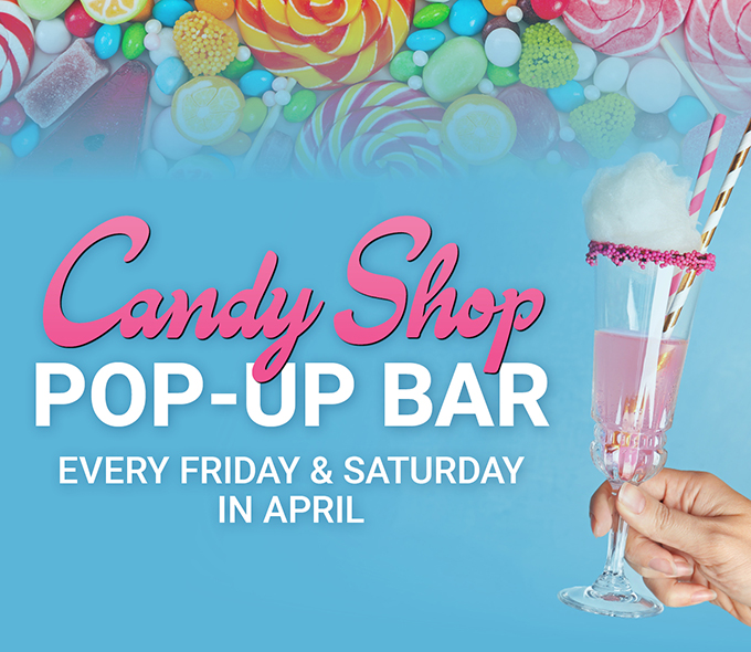 Candy Shop Pop up bar